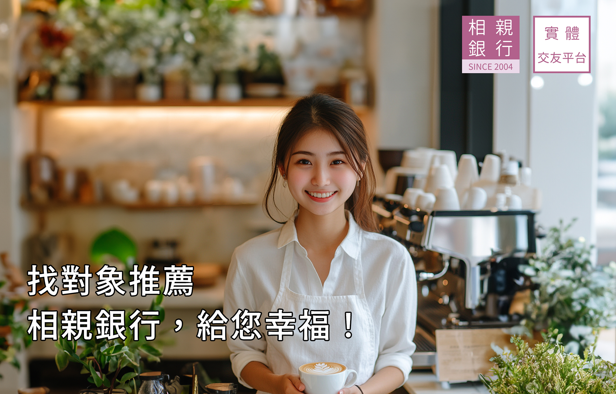 找對象推薦：台北相親銀行，給您幸福！