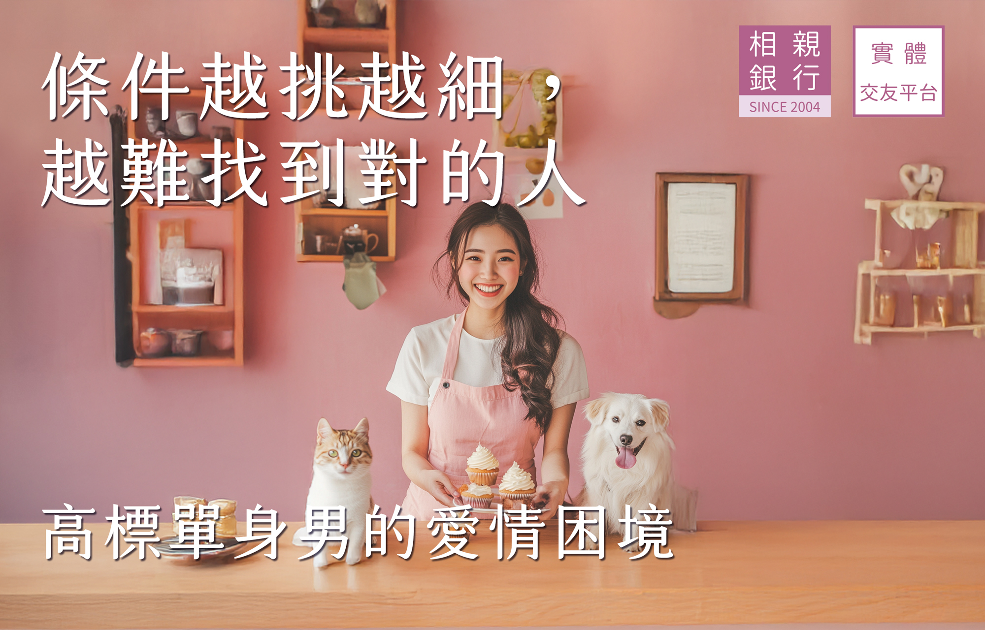 條件越挑越細，越難找到對的人：高標單身男的愛情困境